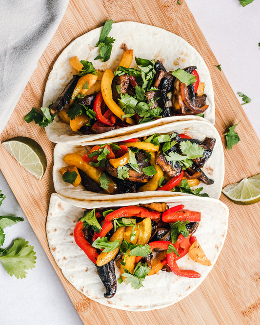 Portobello Fajitas - TRANSFORM by Fitaz