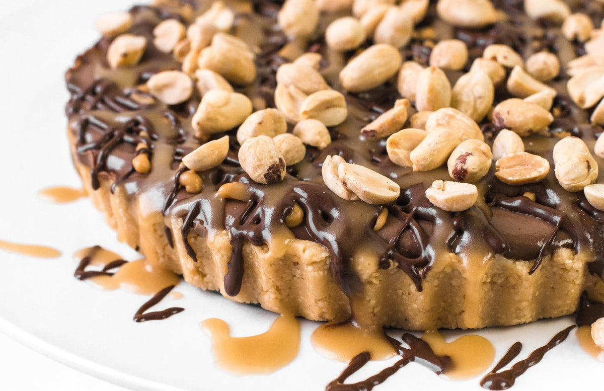 The Healthy Snickers Tart Every Mum Needs in Her Freezer (Guilt-Free & Kid-Approved!)