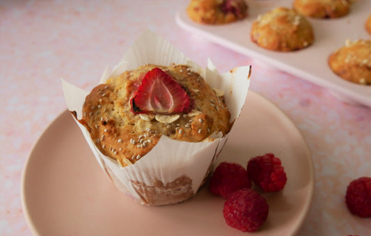 Wholesome Goodness in Every Bite: Madison's Berry Muffins, a Nourishing Treat! - TRANSFORM by Fitaz