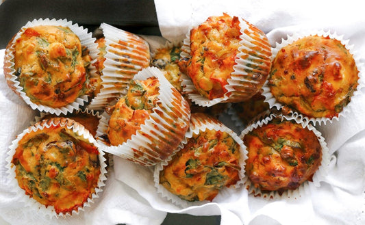 Mediterranean Breakfast Muffins Recipe - TRANSFORM by Fitaz
