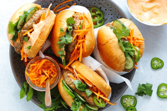 Bahn Mi Burgers Recipe | Vietnamese Flavoured Dinner - TRANSFORM by Fitaz