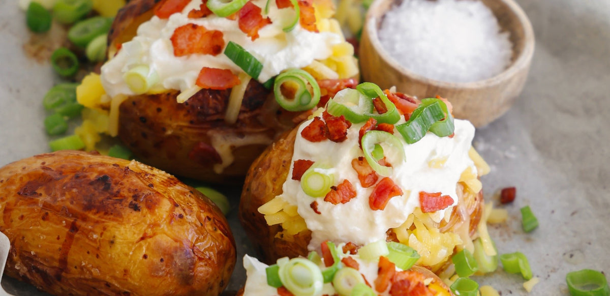 Loaded Jacket Potatoes - TRANSFORM by Fitaz