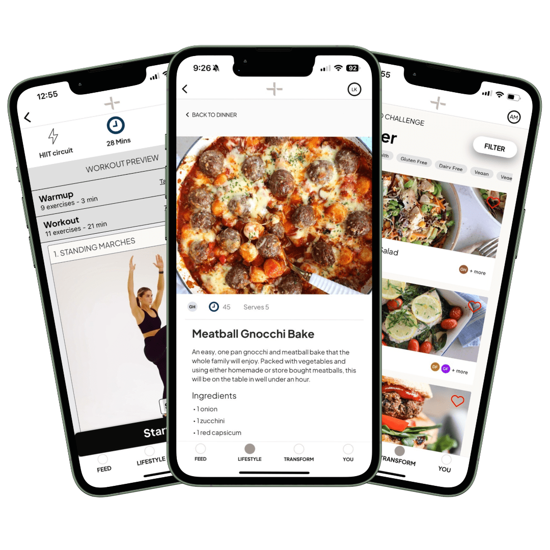 Lifestyle Library free trial - explore recipes and wellness content with no commitment - Transform by FitazFK