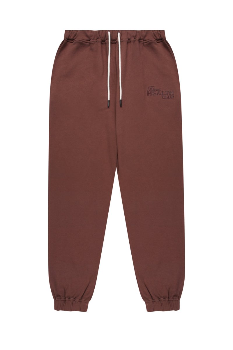 Health Club Pant Cacao lifestyle - comfortable recovery and loungewear pants - Transform by FitazFK