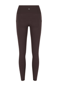 Sculpt High Waist Tights Midnight detail - outer leg pocket and Sculpt fabric - Transform by FitazFK