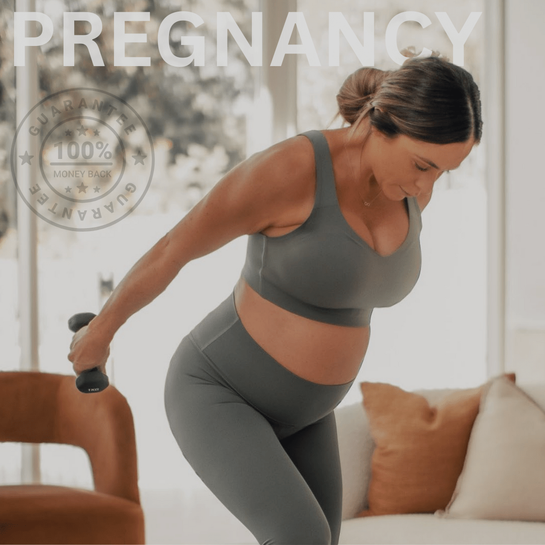 TRANSFORM Pregnancy prenatal fitness program - safe workouts for mums-to-be weeks 8-36 - Transform by FitazFK