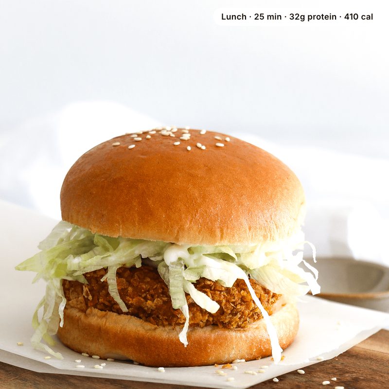 Cornflake Chicken Burger