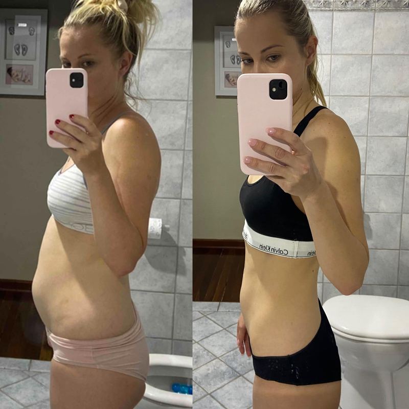 Weight Loss Reset before and after